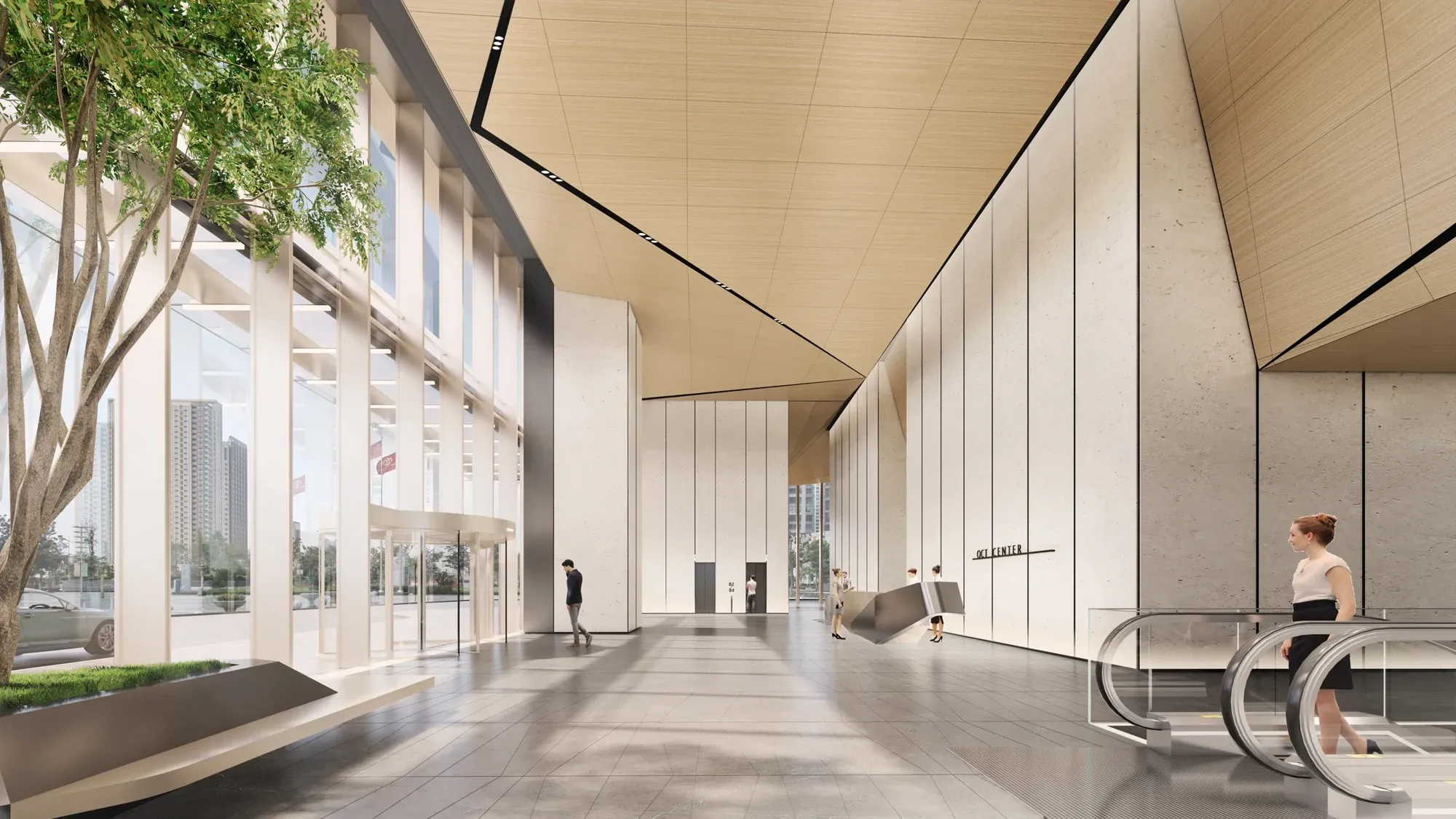 OCT Happy Sky — Atrium Reception