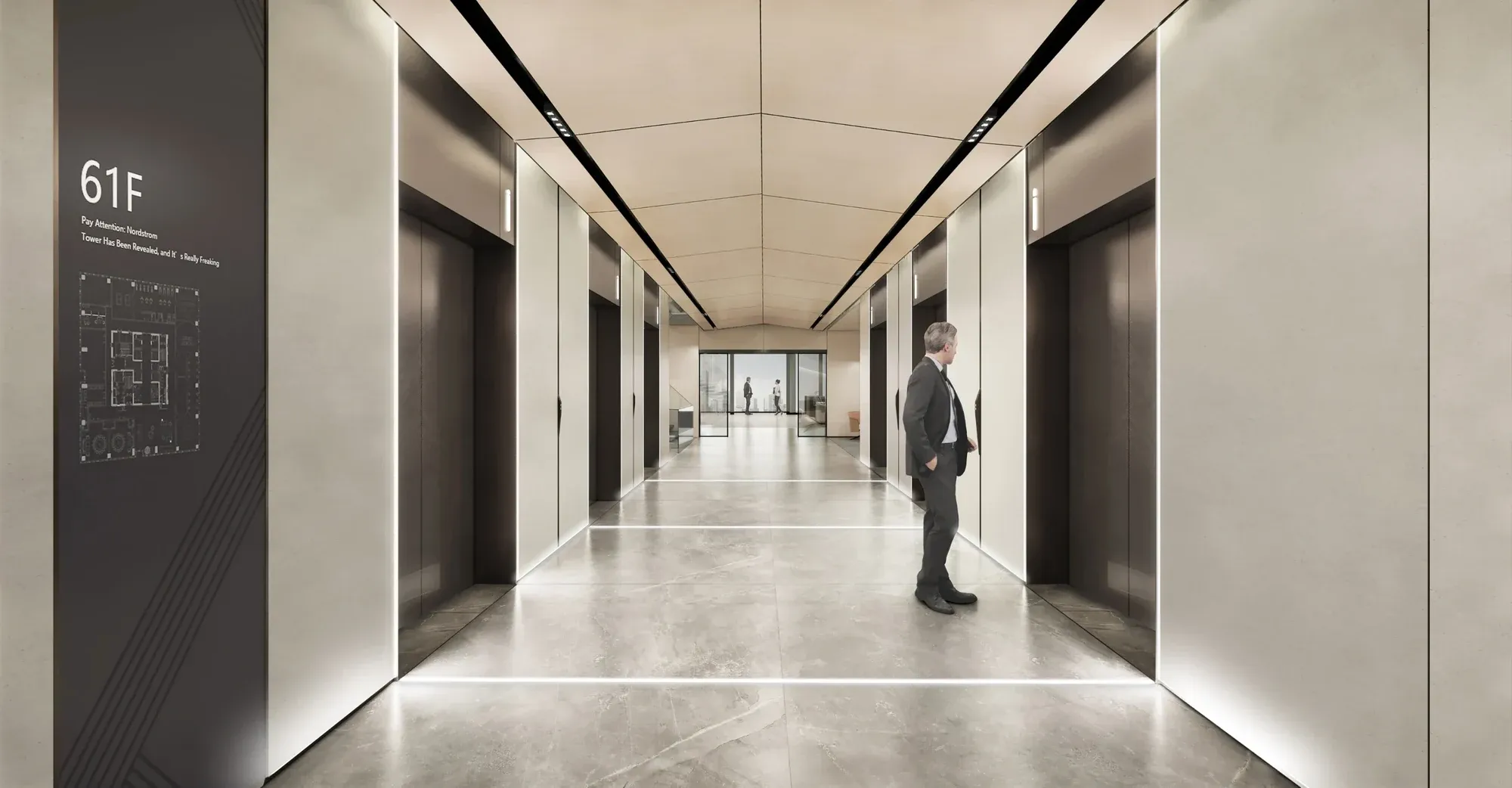 Talent Property Headquarters — Executive Corridor